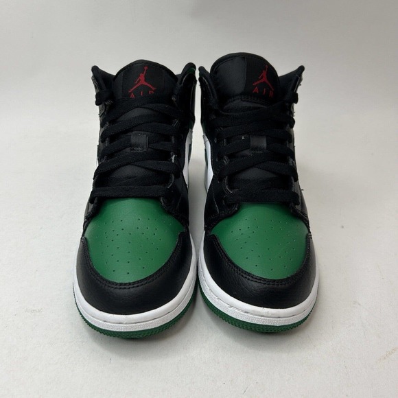 Nike Shoes Air Jordan 1 Retro Mid GS “Pine Green/Pine Toe” 2023 - Picture 2 of 9